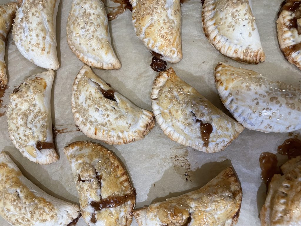 Cranberry, Caramel Apple Hand Pies